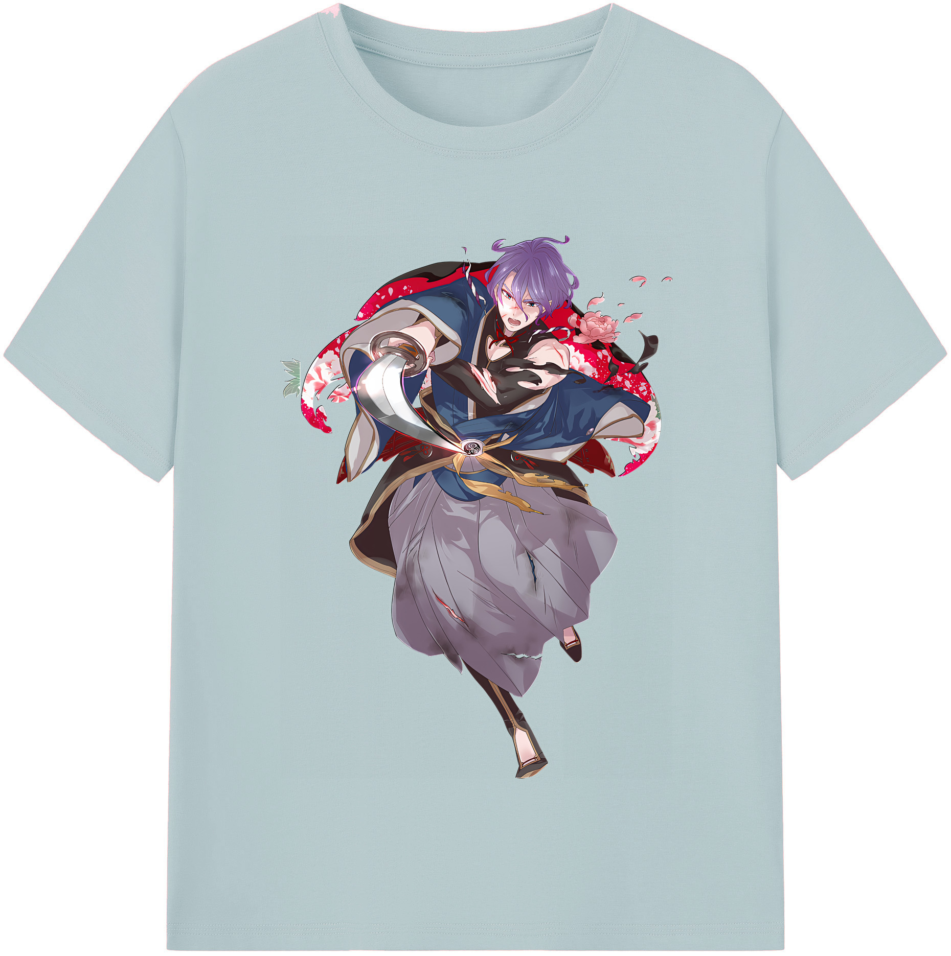 （画像用） 刀剣乱舞 Touken Ranbu 綿100％半袖Tシャツ（フロントプリント）
